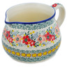 Polish Pottery Pitcher 34 oz Summer Joy UNIKAT