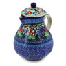 Polish Pottery Pitcher 34 oz Summer Landscape UNIKAT