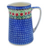 Polish Pottery Pitcher 45 oz Maraschino