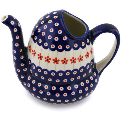Polish Pottery Pitcher 46 oz