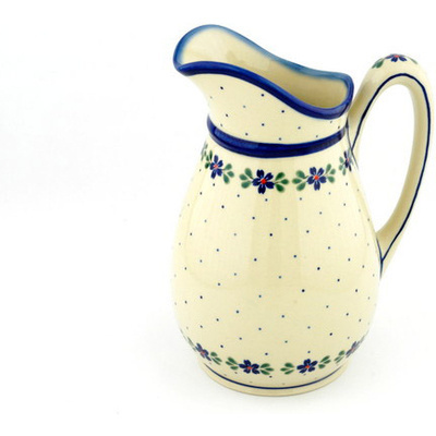 Polish Pottery Pitcher 47 oz