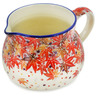 Polish Pottery Pitcher 50 oz Perfect Autumn UNIKAT