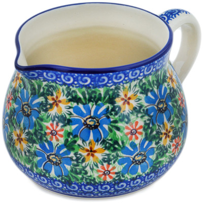 Polish Pottery Pitcher 50 oz Profusion UNIKAT