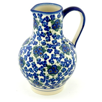 Polish Pottery Pitcher 55 oz