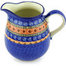 Polish Pottery Pitcher 6 Cup Aztec Night