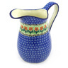 Polish Pottery Pitcher 6 Cup Maraschino