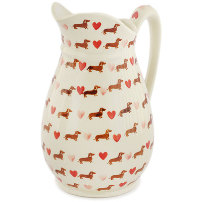 Polish Pottery Pitcher 6 cups