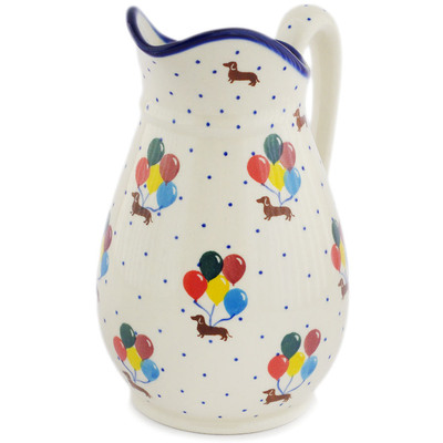 Polish Pottery Pitcher 6 cups