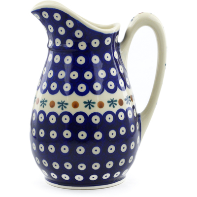 Polish Pottery Pitcher 6 cups Mosquito