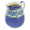 Polish Pottery Pitcher 67 oz Pretty In Blue