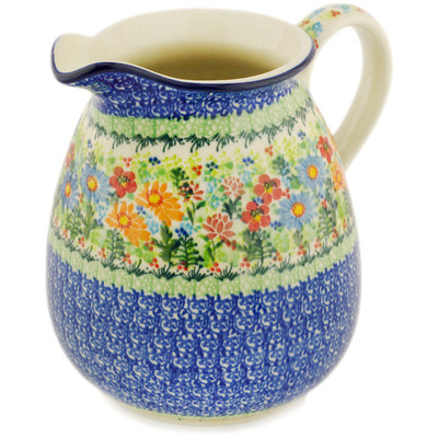 Polish Pottery Pitcher 67 oz UNIKAT