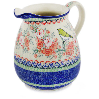 Polish Pottery Pitcher 67 oz UNIKAT