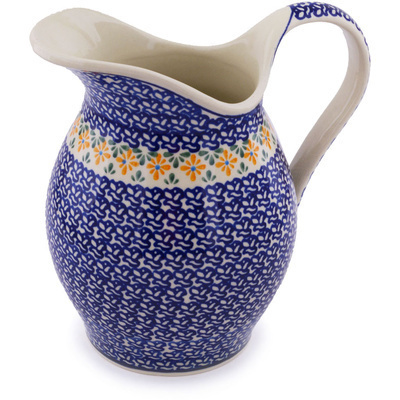 Polish Pottery Pitcher 7&frac34; Cup