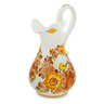 faience Pitcher 79 oz Brown Sunshine