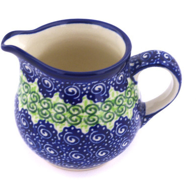Polish Pottery Pitcher 8 oz