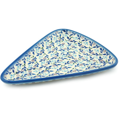 Polish Pottery Pizza Plate 11&quot; A Little Bit Of Heaven UNIKAT