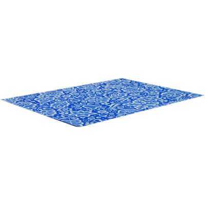 Plastic Place Mat 16&quot; Blue