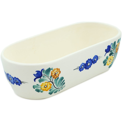 Faience Planter 11&quot; Fleeting Moment