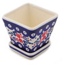 Polish Pottery Planter 3&quot; Burst Of Berries