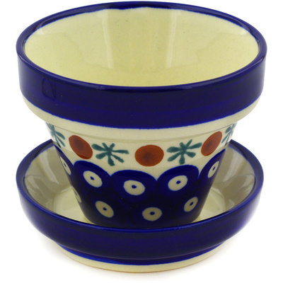 Polish Pottery Planter 4&quot; Mosquito