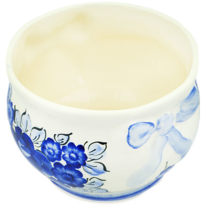 Faience Planter 7&quot; Lagoon
