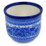 Polish Pottery Planter 8&quot; Dreams In Blue UNIKAT
