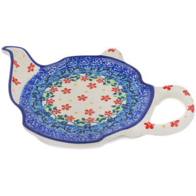 Polish Pottery Plate 0&quot; Little Flowers