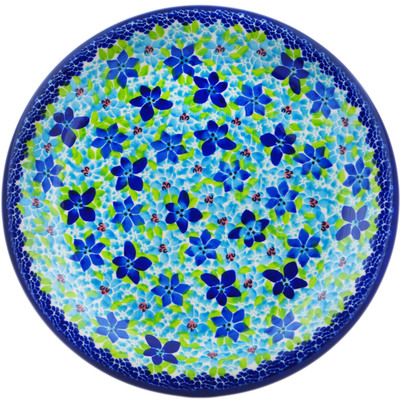 Polish Pottery Plate 10&quot; Abundant Bunch UNIKAT