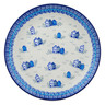 Polish Pottery Plate 10&quot; Arctic Village UNIKAT