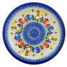 Polish Pottery Plate 10&quot; Beekeeper Gnome UNIKAT