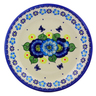 Polish Pottery Plate 10&quot; Endless Summer UNIKAT