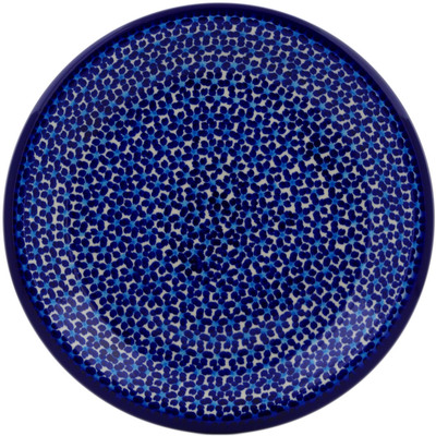 Polish Pottery Plate 10&quot; Forget-me-not Meadow