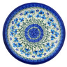 Polish Pottery Plate 10" Fresh Flora