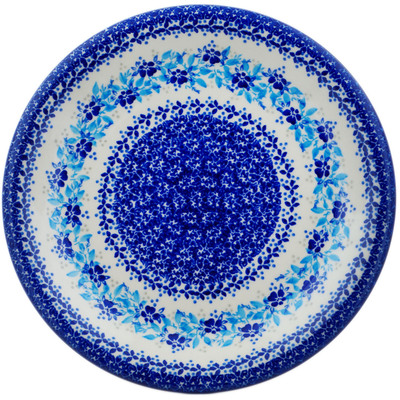 Polish Pottery Plate 10&quot; Garden Party UNIKAT