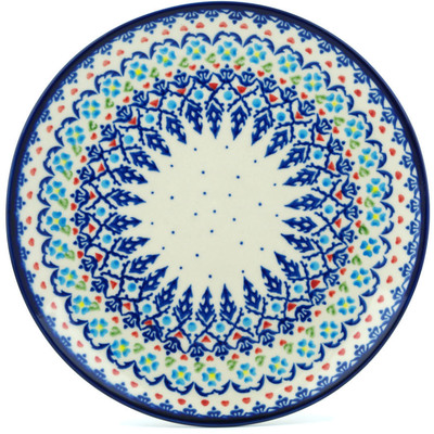 Polish Pottery Plate 10" Graphic Armor