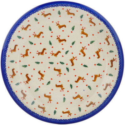 Polish Pottery Plate 10"