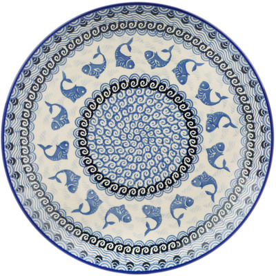 Polish Pottery Plate 10"