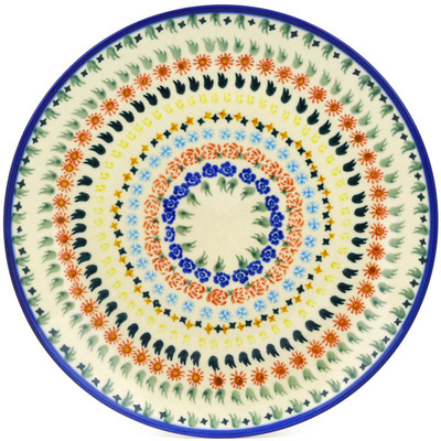 Polish Pottery Plate 10&quot;