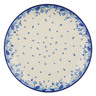 Polish Pottery Plate 10" Icy Branches