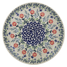 Polish Pottery Plate 10&quot; Last Summer Flowers