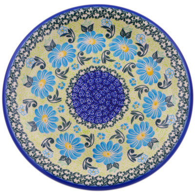 Polish Pottery Plate 10&quot; Life&#039;s A Breeze UNIKAT