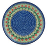 Polish Pottery Plate 10&quot; Maraschino