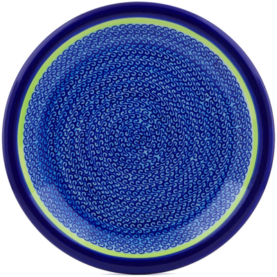 Polish Pottery Plate 10" Midnight Eclipse
