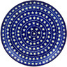 Polish Pottery Plate 10" Midnight Stars