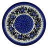 Polish Pottery Plate 10" Midnights