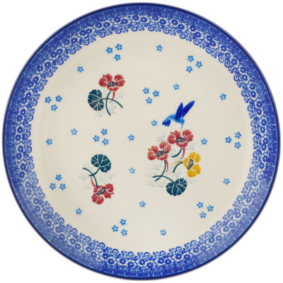 Polish Pottery Plate 10" Nifty Nectar