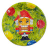 Polish Pottery Plate 10&quot; Nutcracker UNIKAT