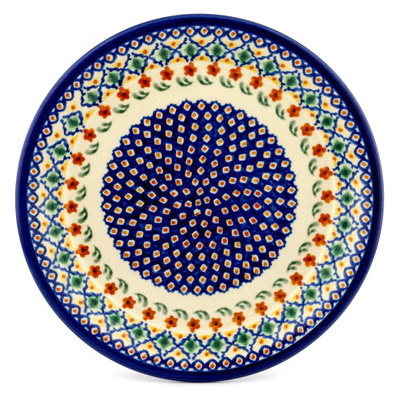 Polish Pottery Plate 10" Octoberfest