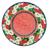 Polish Pottery Plate 10&quot; Polish Summer UNIKAT