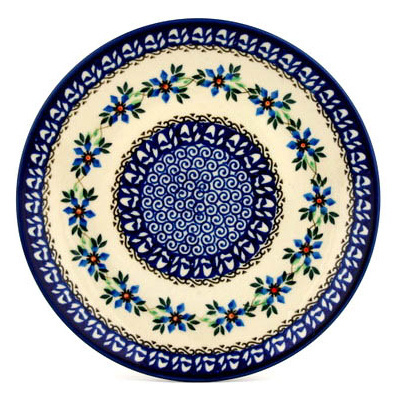 Polish Pottery Plate 10&quot; Shady Spring